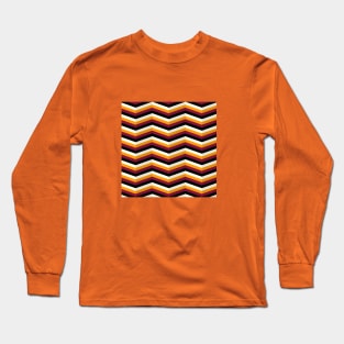 ABSTRACT HYPNOTIC LINES Long Sleeve T-Shirt